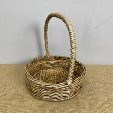 Vintage Cane Basket #67