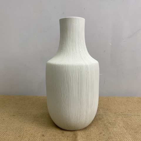 Papaya White Vase #3