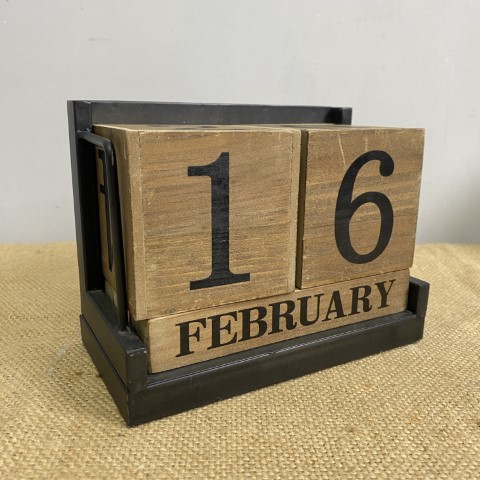 Perpetual Rustic Style Calendar