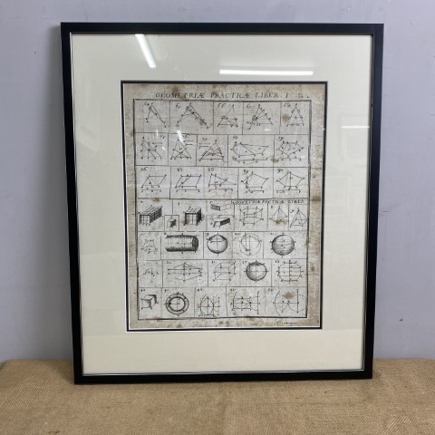 Framed Geometry Print