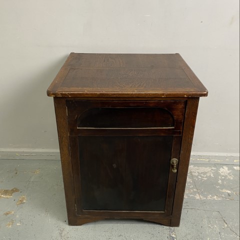 Antique Oak Pot Cupboard