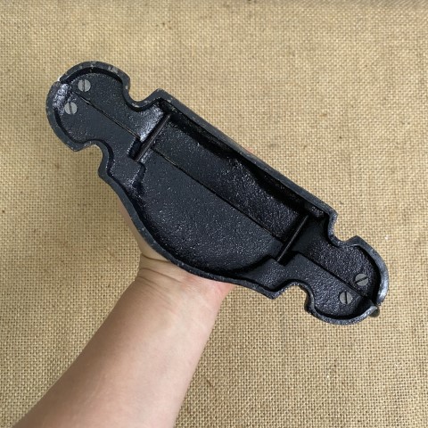 Cast Iron Dog Business Card Holder