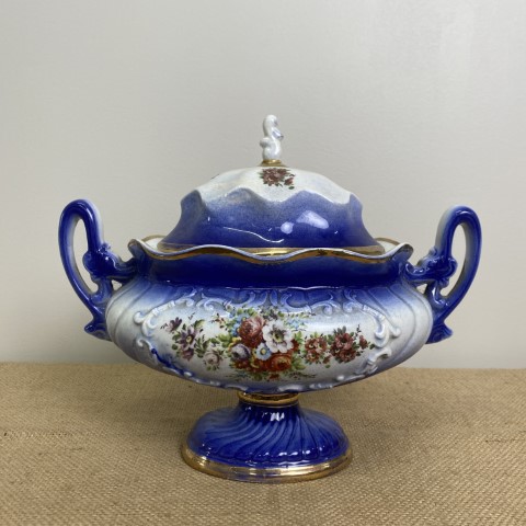 Italian 'Ceramica Le Torri' Urn (small break to lid)