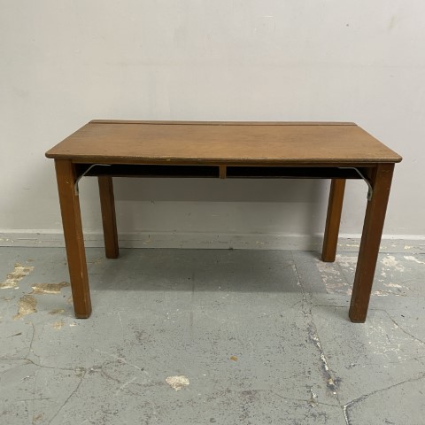 Small Vintage Timber School Desk