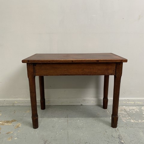 Vintage Lift-Top Timber Side Table