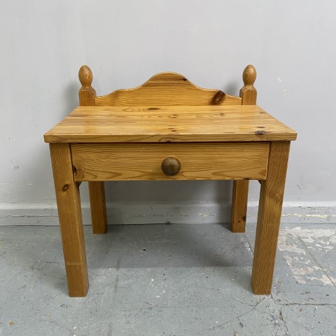 Vintage Pine Low Side Table