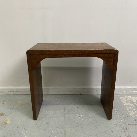 Vintage Oak Side Table