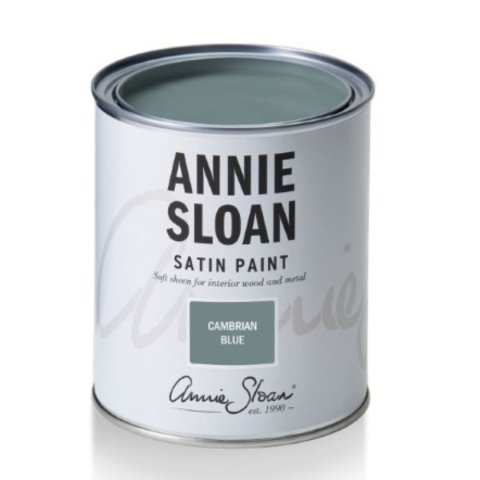 Annie Sloan Satin Paint - Interiorwise - Cambrian Blue