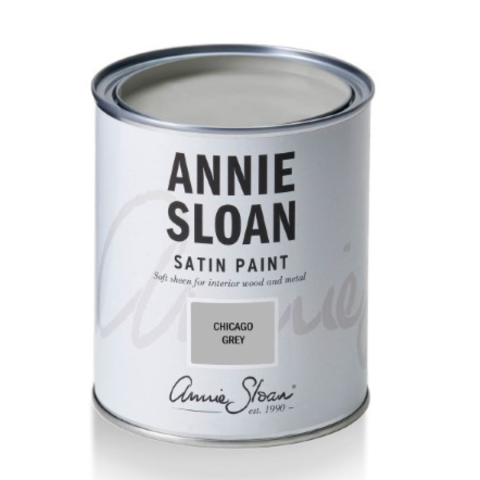 Annie Sloan Satin Paint - Interiorwise - Chicago Grey