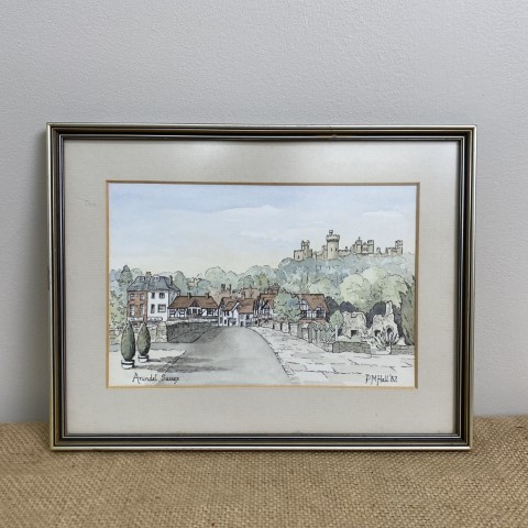 P.M. Hall "Arundel, Sussex" Framed Print
