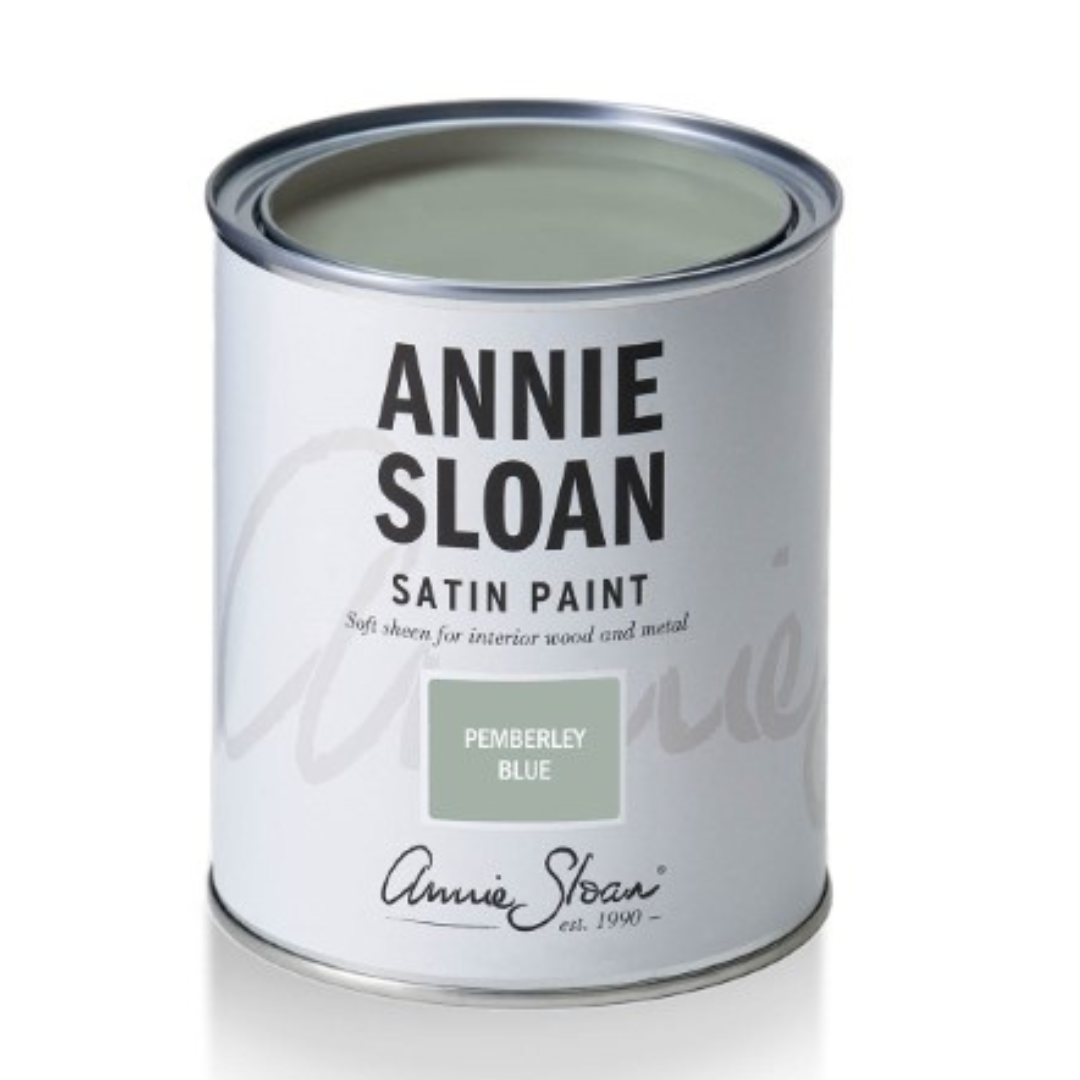 Annie Sloan Satin Paint - Interiorwise - Pemberley Blue