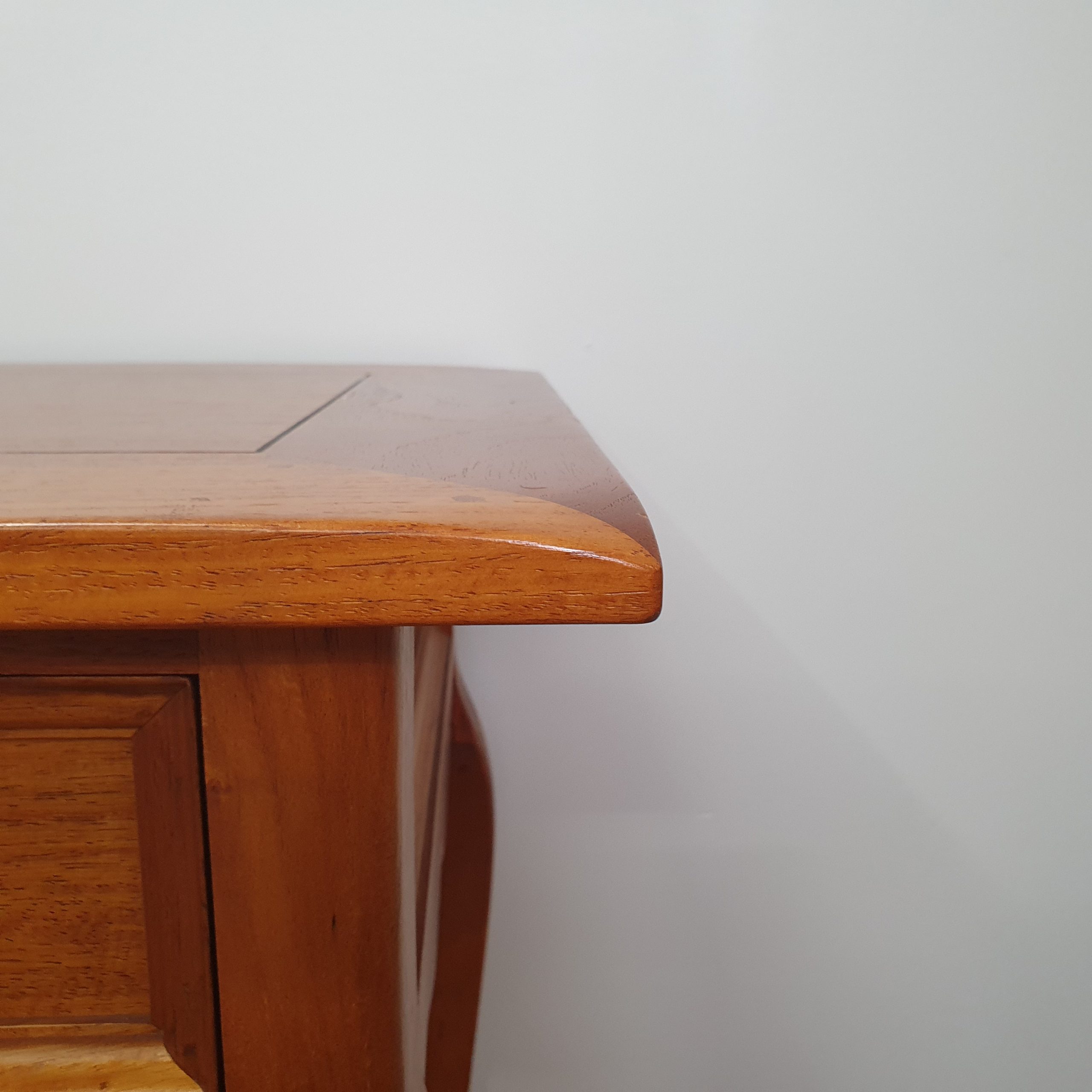 French Provincial 3 Drawer Hall Table
