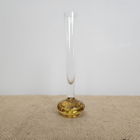 Vintage Medium Bubble Glass MCM Vase