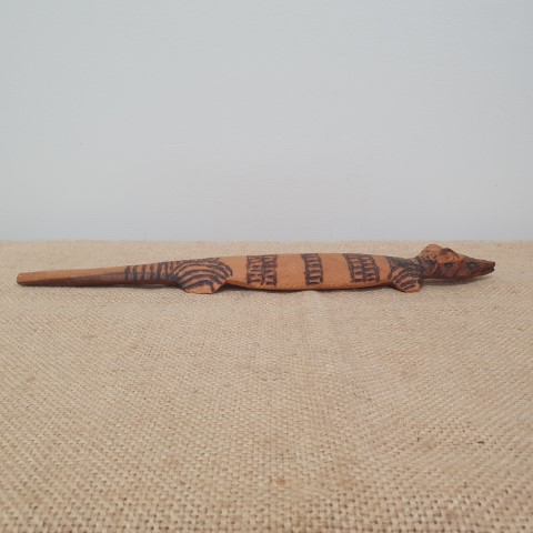 Etched Timber Lizard