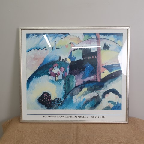 Vasily Kandinsky 1986 Soloman Guggenheim N.Y. Print