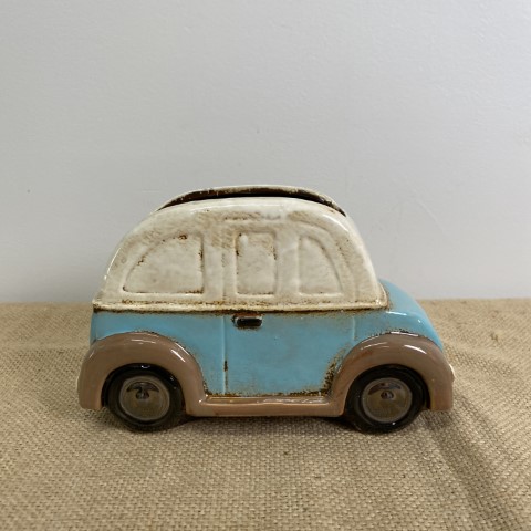 Ceramic VW Beetle Car Planter