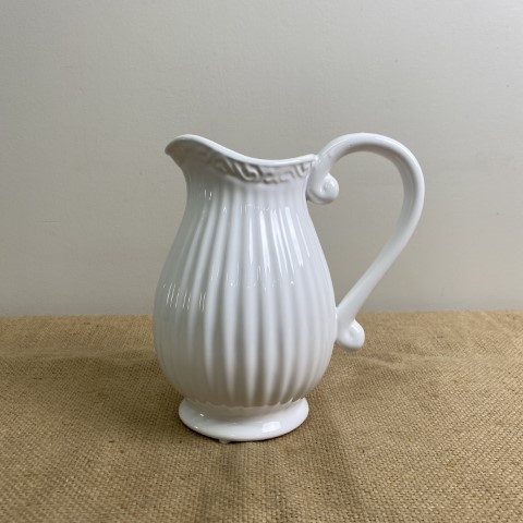 White French Provincial Jug