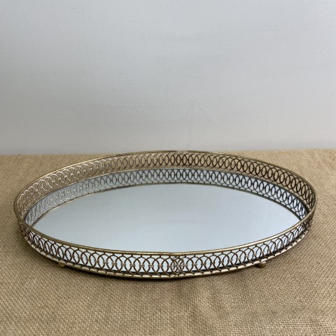 Oval Mirror Tray #2