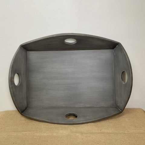 Charcoal Timber Serving Tray - $65