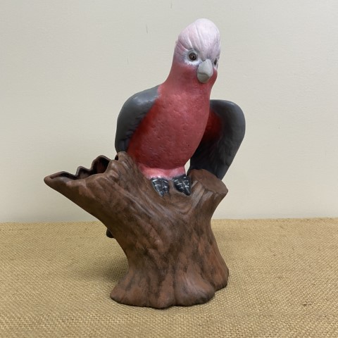 Artisan Ceramic Sculpture of a Galah - 'Bird Spirit'