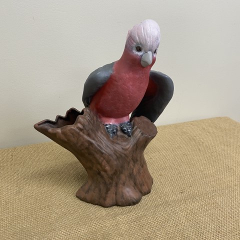Artisan Ceramic Sculpture of a Galah - 'Bird Spirit'