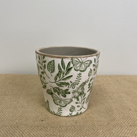 Green Botanical Planter
