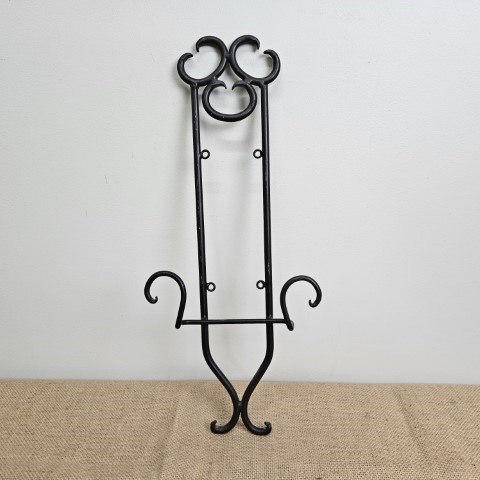 Vintage Metal Plate Display Rack