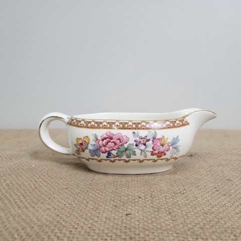 Royal Staffordshire Pottery 'Shalimar' Gravy Boat
