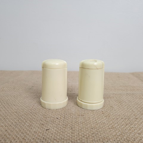 Vintage 'Bandalasta' Bakelite Salt & Pepper Shakers