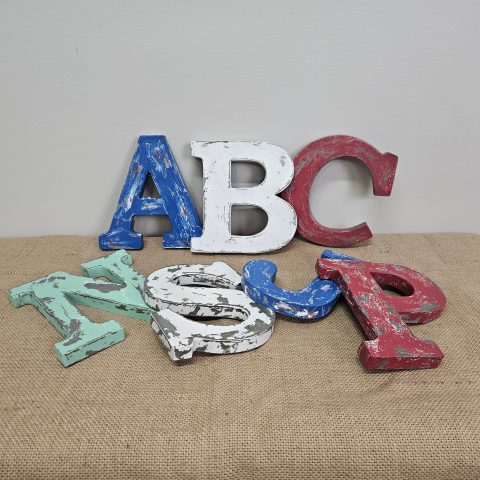 Industrial Metal Letters - Small