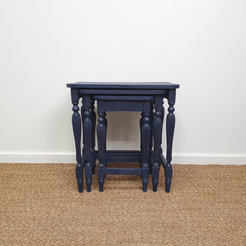 Oxford Navy Nest of Tables