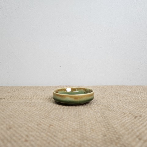 Vintage Green Glazed Pin Dish