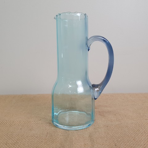 Blue Glass Jug