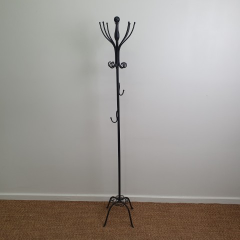 Black Metal Coat Stand