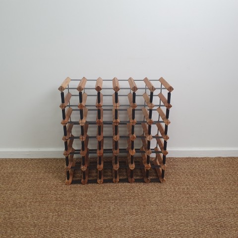 Industrial Wine Rack