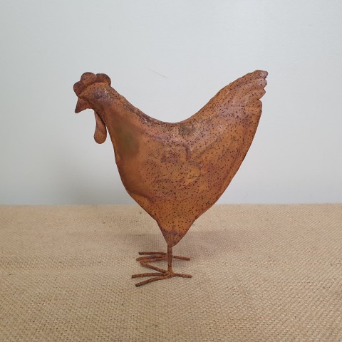 Hen Sculpture