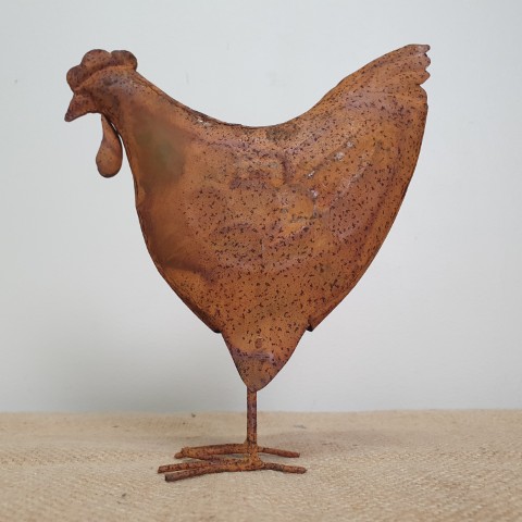 Hen Sculpture