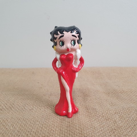 Cast Iron Betty Boop with Red Dress