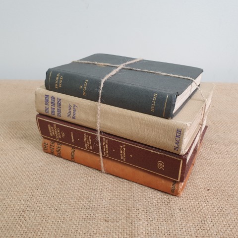 Vintage Book Stack