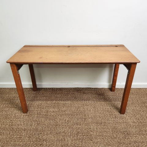 Vintage Twin School Desk