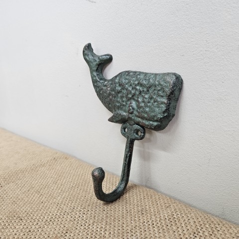 Cast Iron Whale Hook