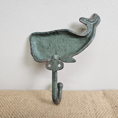 Cast Iron Whale Hook