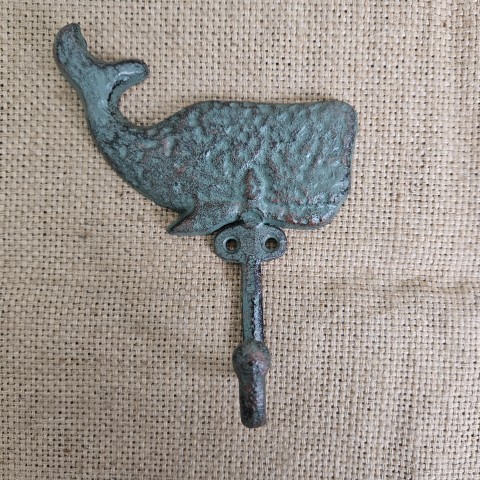 Cast Iron Whale Hook