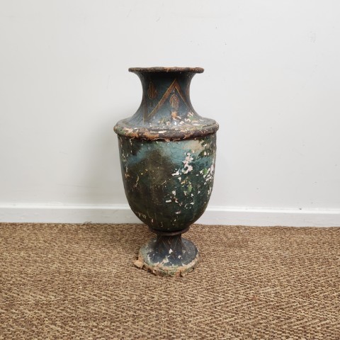 Antique Paper-Mache Urn