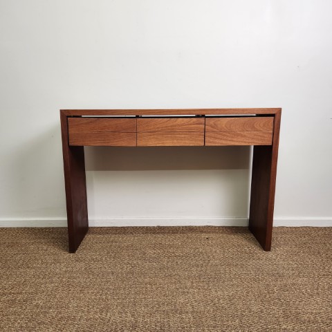 Custom Made 3 Drawer Console in Hardwood #1