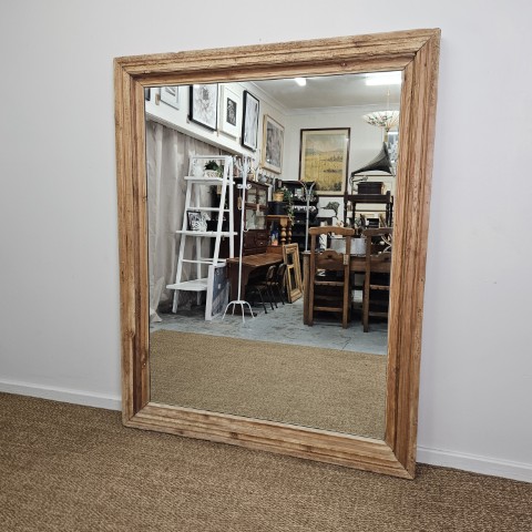 Large Antique Kauri Mirror