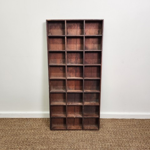 Vintage Timber Display Shelves