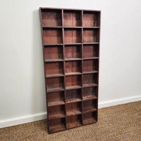 Vintage Timber Display Shelves