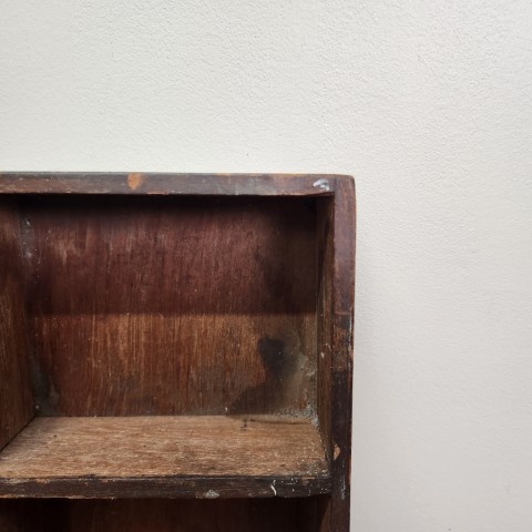 Vintage Timber Display Shelves