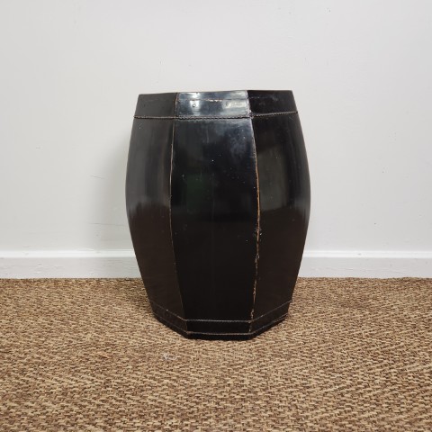 Antique Chinese Rice Barrel Stool #1